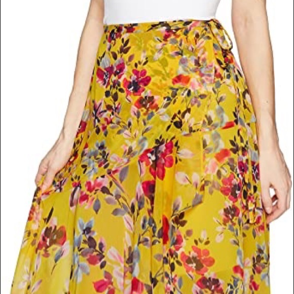 French connection Maxi wrap floral skirt - Picture 3 of 5